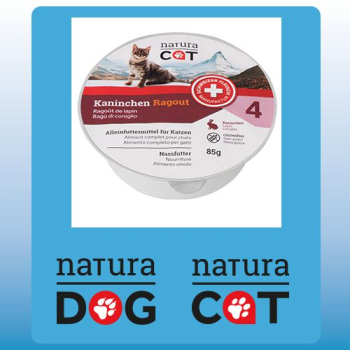 Kaninchen-Ragout 85g Katzen Nassfutter